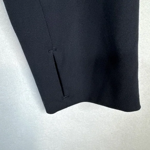 Yogalicious Black Long Hoodie L Thumbholes Soft Athleisure Lounge Cozy - Picture 5 of 8